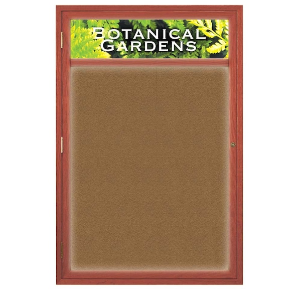 Open Faced Traditional Rounded Corkboard